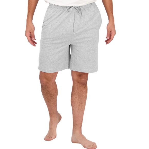 Men's Ultra Soft Comfy Breathable Jersey Knit Lounge Sleepwear Pajama Shorts - Picture 12 of 16